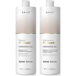 Kit Shampoo e Acidificante Matizador Bond Angel Braé 1000ml na Amazon