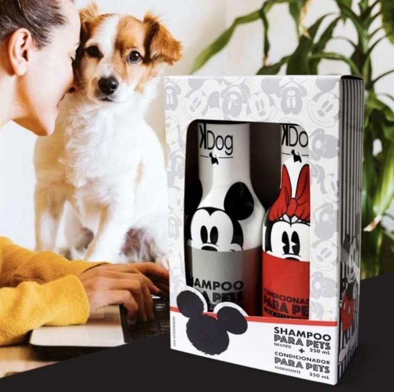 Kit Shampoo e Condicionador 250 ml Disney, K-Dog, Colorido na Amazon