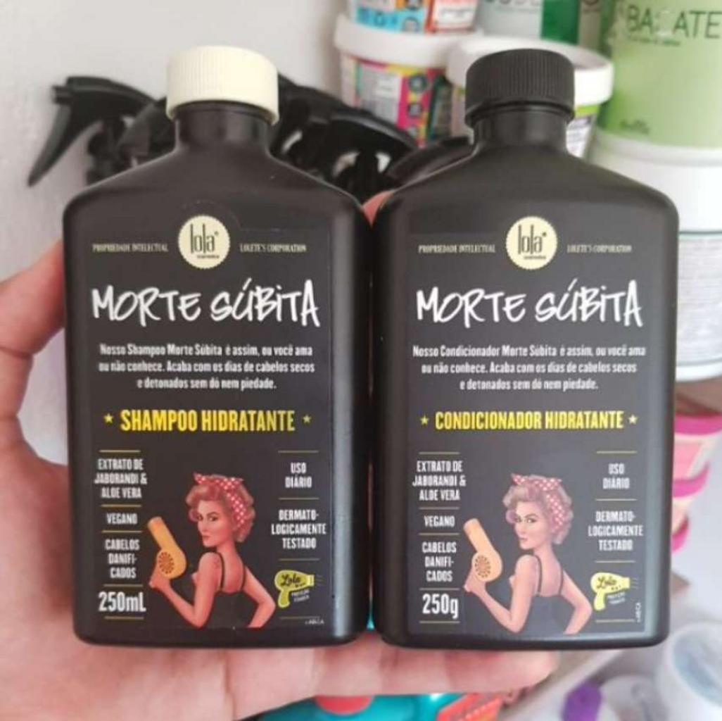 Kit Shampoo e Condicionador Lola Cosmetics – Morte Súbita 250ml na Magazine Luiza