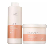 Kit Shampoo e Máscara Fusion Wella Professionals na Amazon