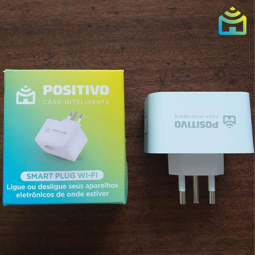 Kit Smart Plug Wi-Fi Positivo Casa Inteligente – Contém 2 Smart Plugues Wi-FI 10A/1000W, ligue e desligue seus eletrodomésticos usando o celular, Compatível com Alexa na Amazon