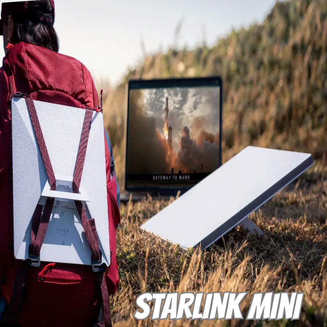 Kit Starlink MINI Internet via satélite, Dual Band 3 x 3 MU-MIMO, WiFi 5, WPA2, Ethernet LAN, Plugue Starlink, Branco – 2535008BR na KaBuM!