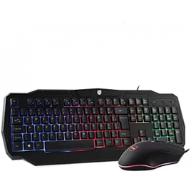 Kit Teclado e Mouse Gamer Battlefire Revolution Preto Dazz na Amazon