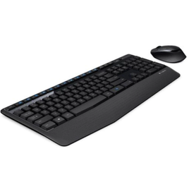 Kit Teclado e Mouse Logitech MK345 Sem fio 1000DPI ABNT 2 Preto na Casas Bahia