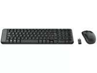 Kit Teclado e Mouse Sem Fio Logitech MK220 na Magazine Luiza