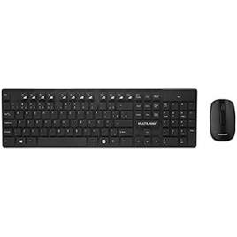 Kit Teclado e Mouse Sem Fio Multilaser 2.4 GHz USB - TC251 na Amazon