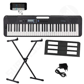 Kit Teclado Musical Casiotone APP Chordana Play + Suporte X - CT-S300 na Casas Bahia