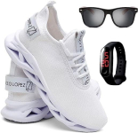 Kit Tênis Masculino de Corrida e Caminhada + Óculos de Sol Madeirado e Relógio na Amazon