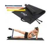 Kit Treino com Corda + Elástico + Tapete Atrio – ES357, Multicor na Amazon
