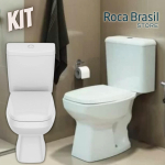 Kit Vaso Sanitário com Caixa Acoplada e Assento Soft Close Avant Incepa, Cor: Branco na Amazon