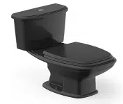 Kit Vaso Sanitário com Caixa Acoplada e Assento Soft Close Fit Plus Celite, Cor: Preto na Amazon