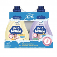 Kit Vida Macia (Lava Roupas E Amaciante - Glicerina E Camomila) 2 X 1L na Amazon