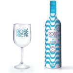 Kit Vinho Rosé Piscine Copacabana 750Ml Com Taça na Casas Bahia