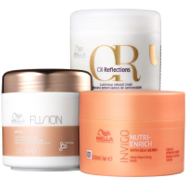 Kit Wella Professionals Cronograma Capilar Fios Perfeitos (3 Produtos) na Casas Bahia