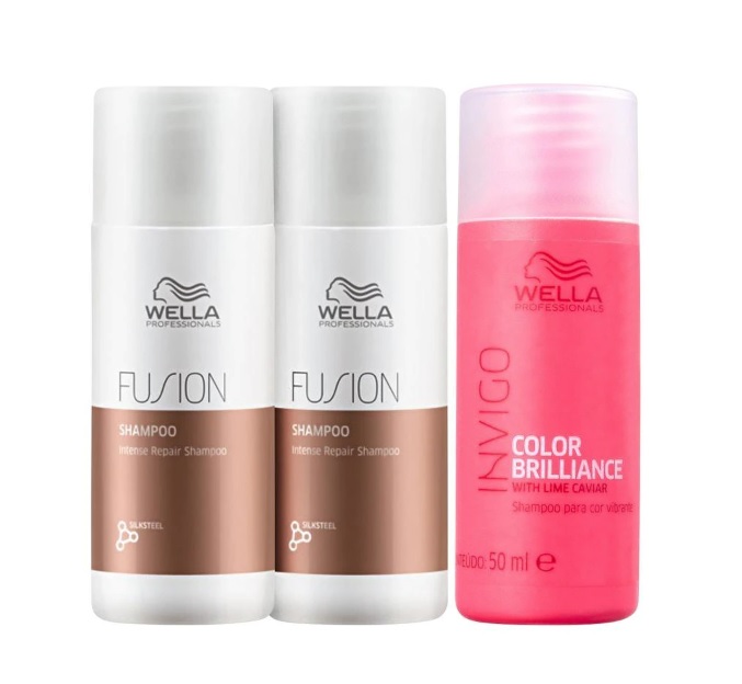 Kit Wella Professionals Fusion Color Wash (3 Produtos) na Casas Bahia