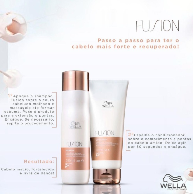 Kit Wella Professionals Fusion Duo (2 Produtos) na Casas Bahia