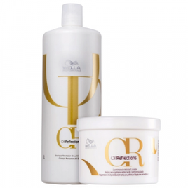Kit Wella Professionals Oil Reflections Duo Salão na Americanas