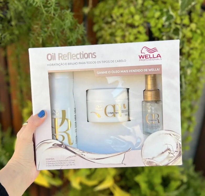 Kit Wella Professionals Oil Reflections Power Trio (3 Produtos) na Casas Bahia