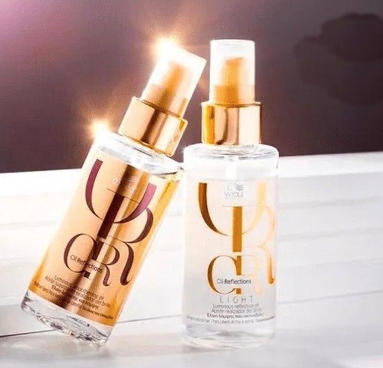 Kit Wella Professionals Oil Reflections – Óleo 30ml e Óleo Light 30ml na Casas Bahia