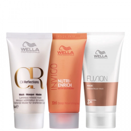 Kit Wella Professionals Triple Mini Masks (3 Produtos) na Americanas