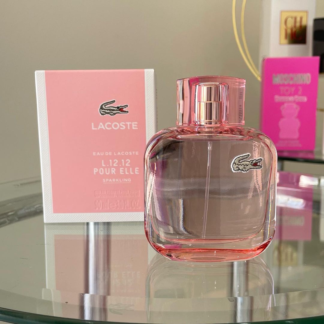 L.12.12 Pour Elle Sparkling Lacoste Eau de Toilette – Perfume Feminino 50ml na The Beauty Box