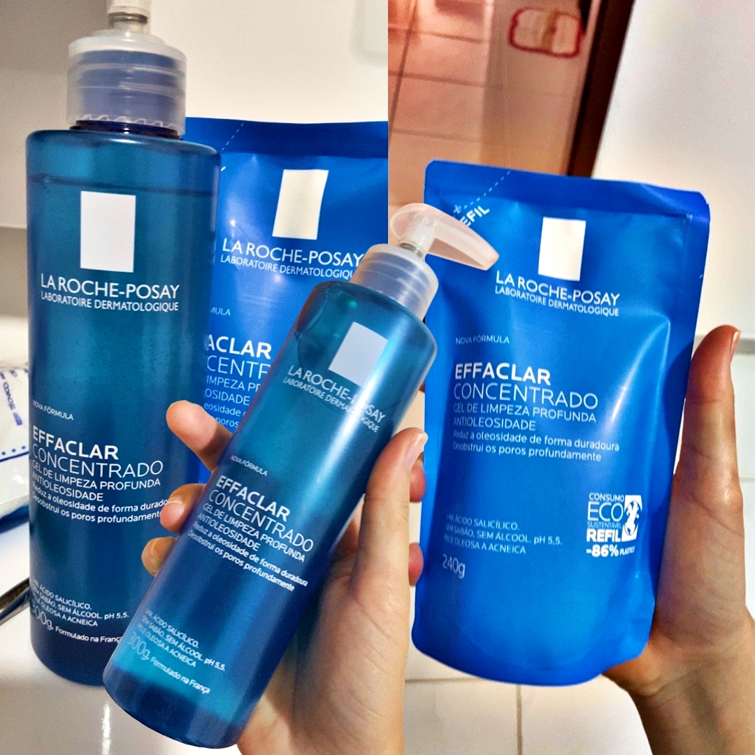 La Roche-Posay Effaclar Concentrado Kit – Gel de Limpeza Facial + Refil na Magazine Luiza