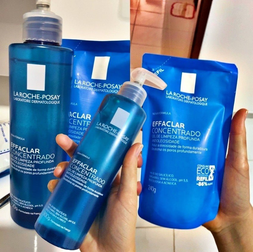 La Roche-Posay Effaclar Concentrado Kit – Gel de Limpeza Facial + Refil na Magazine Luiza
