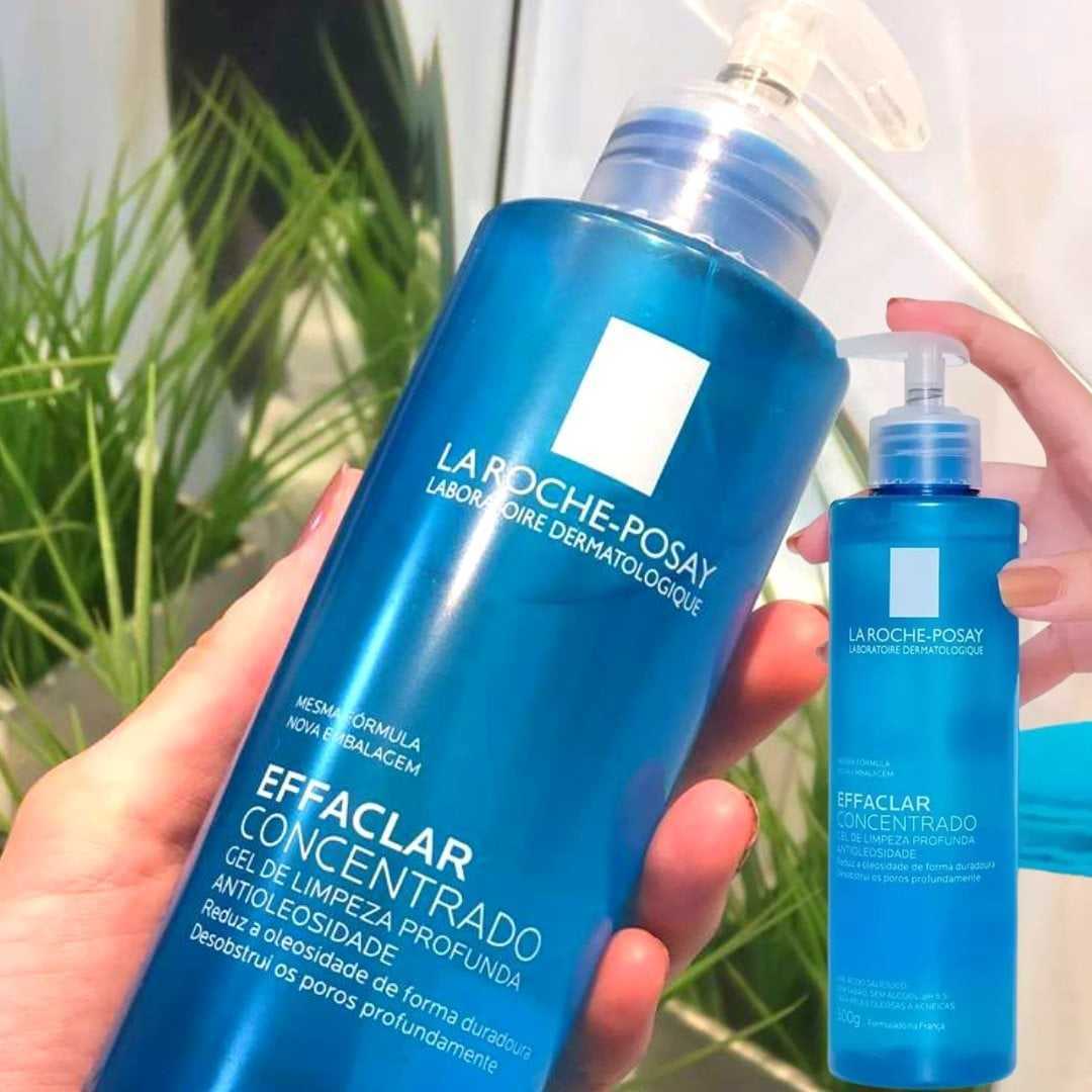 La Roche-Posay Effaclar Concentrado – Gel de Limpeza Facial 300g na Casas Bahia