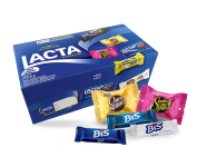 Lacta Favoritos – Caixa de variedades chocolates, 250,6g na Amazon