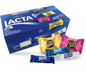 Lacta Favoritos – Caixa de variedades chocolates, 250,6g na Amazon