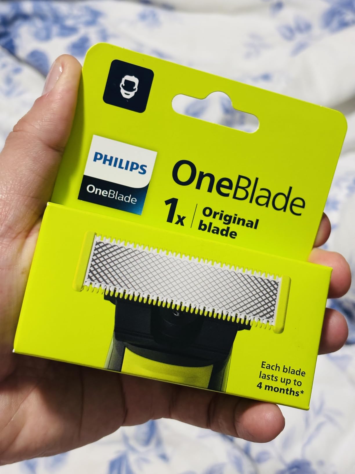 Lâmina de Reposição Original Philips OneBlade QP210/51 Aço Inoxidável Para Raspar, Aparar e Contornar, para Todos os Barbeadores Elétricos OneBlade na Amazon
