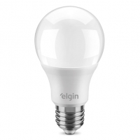 Lâmpada Bulbo LED A60 9W 6500k Elgin Bivolt Luz Branca Fria na Amazon