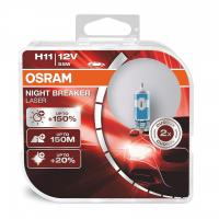 Lâmpada H11 Osram Night Breaker Laser na Amazon