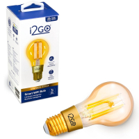 Lâmpada Inteligente Smart Lamp I2GO Vintage Wi-Fi LED Filamento I2GO - I2GO Home - Compatível Com Alexa na Amazon