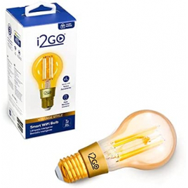 Lâmpada Inteligente Smart Lamp I2GO Vintage Wi-Fi LED Filamento I2GO - I2GO Home na Amazon