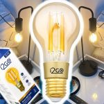 Lâmpada Inteligente Smart Lamp I2GO Vintage Wi-Fi LED Filamento I2GO – I2GO Home – Compatível com Alexa na Amazon