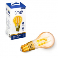 Lâmpada Inteligente Smart Lamp I2GO Vintage Wi-Fi LED Filamento I2GO na Amazon