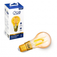 Lâmpada Inteligente Smart Lamp I2GO Vintage Wi-Fi LED Filamento I2GO na Amazon