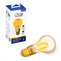 Lâmpada Inteligente Smart Lamp I2GO Vintage Wi-Fi LED Filamento I2GO na Amazon