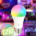 Lâmpada Inteligente Smarteck 12W, Bivolt, compatível com Alexa na Amazon