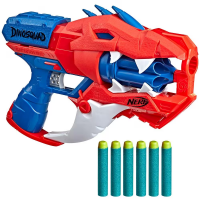 Lança Dardos Nerf Hasbro Dinosquad Raptor-Slash Com Tambor E 6 Dardos na Casas Bahia
