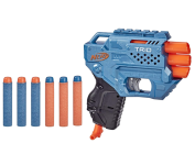 Lançador Elite 2.0 Nerf Trio TD-3, Azul e Laranja na Amazon