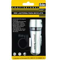 Lanterna Dianteira Para Bicicleta 5 LEDs, EDA, 9SN, Preto na Amazon