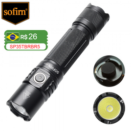 Lanterna Tática Sofirn Sp35t 3800lm na Aliexpress