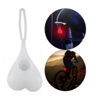 Lanterna Traseira 4 Cor Coração Bicicleta na Aliexpress