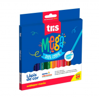 Lapis Cor Mega Softcolor 24 Cores na Amazon