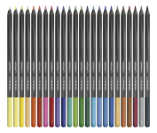 Lápis de Cor Carbon 24 Cores Redondo Leo&leo na Amazon