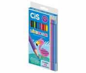 Lápis de Cor CIS, Caixa com 12 cores + 3 Lápis de Cor Tons Pastel, Multicolorido na Amazon
