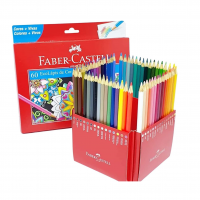 Lápis De Cor, Faber-Castell, EcoLápis, 120160G, 60 Cores na Amazon