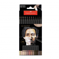 Lápis De Cor, Faber-Castell, Ecolápis Supersoft, 210713, 12 Cores Tons De Pele na Amazon